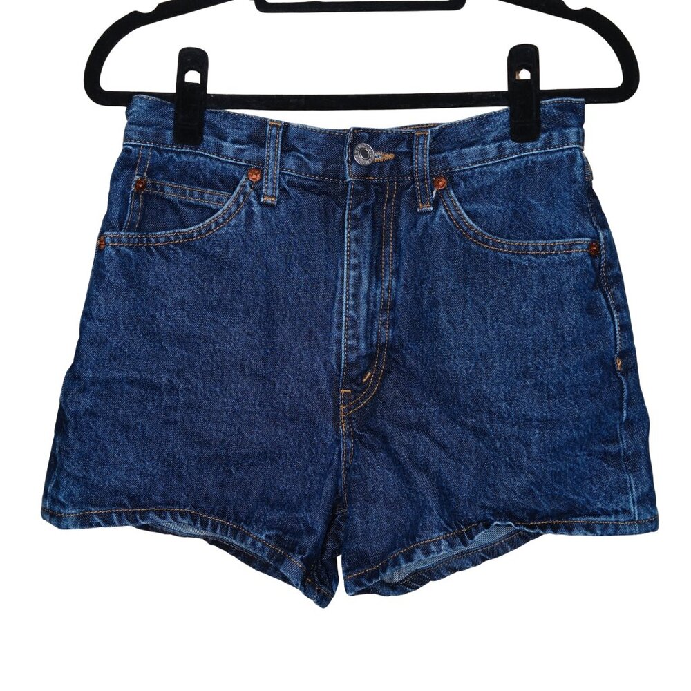 RE/DONE The Midi High Rise Denim Jean Shorts Jorts XS Small EUC
